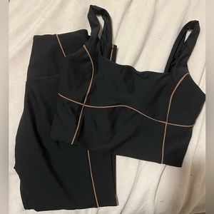 Abercrombie YBP Activewear matching leggings and tank top
